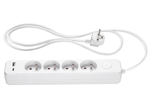 TRONIC(R) Zásuvková lišta s USB