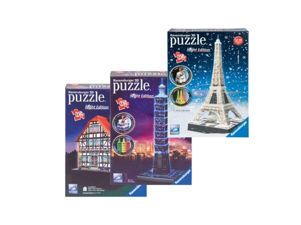 3D Famous Building Puzzles Assortment
