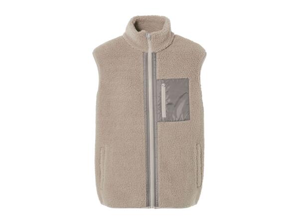 Livergy Men's Sherpa Fleece Gilet