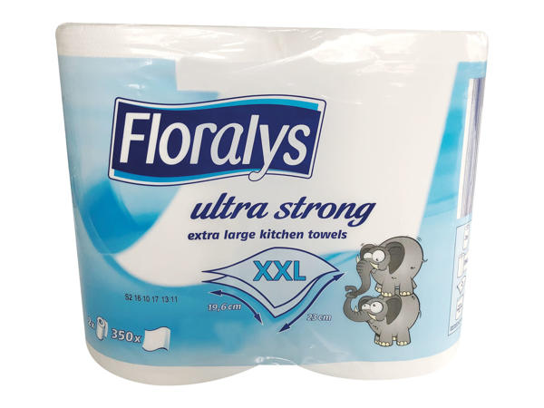 FLORALYS Jumborolle 2x 350 Blatt