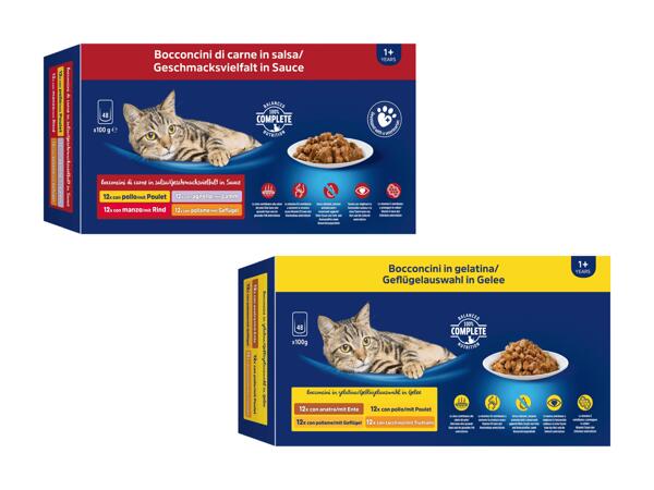 Nourriture pour chats en pochettes XXL
