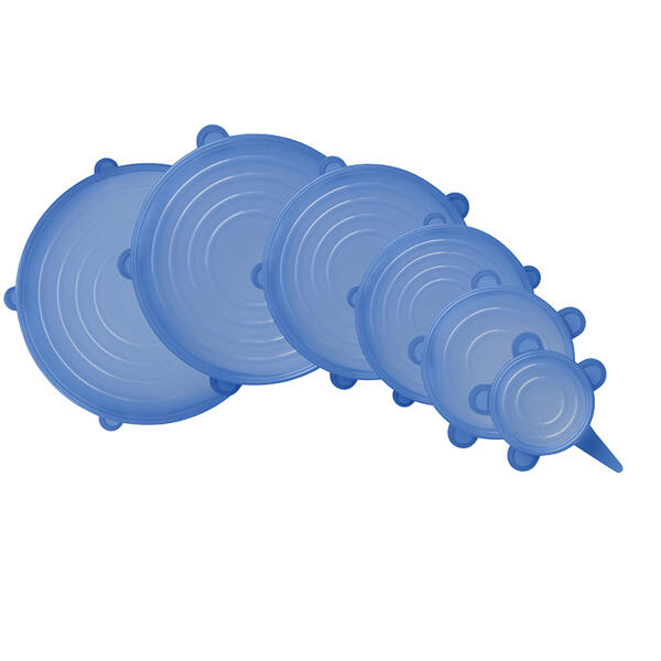 Flexible Silikondeckel 6er-Set