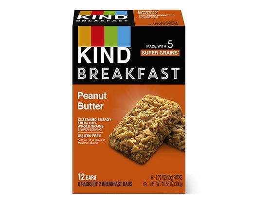 KIND 
 Breakfast Bars 6 Count