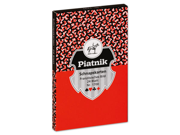 PIATNIK(R) Schnapskarten, 24 Blatt