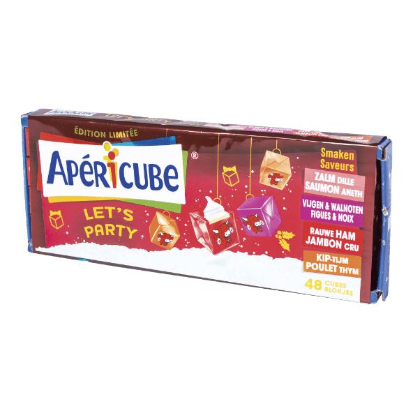 APÉRICUBE LET'S PARTY(R) 				Aperitiefkaasjes, 48 st.