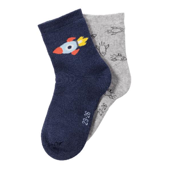L&D(R) 				Chaussettes, 2 paires