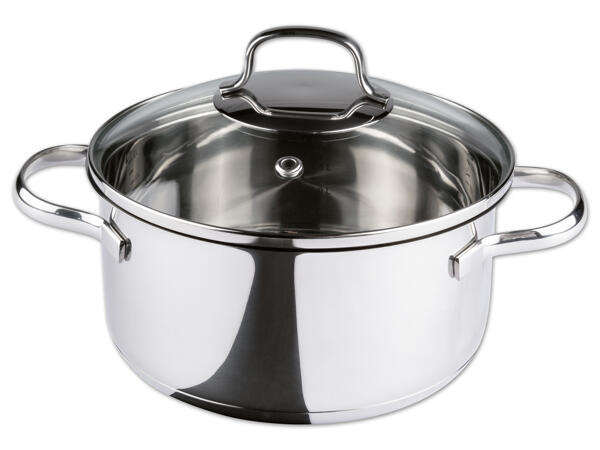Edelstahl-Topf, Ø ca. 20 cm/2,5 L