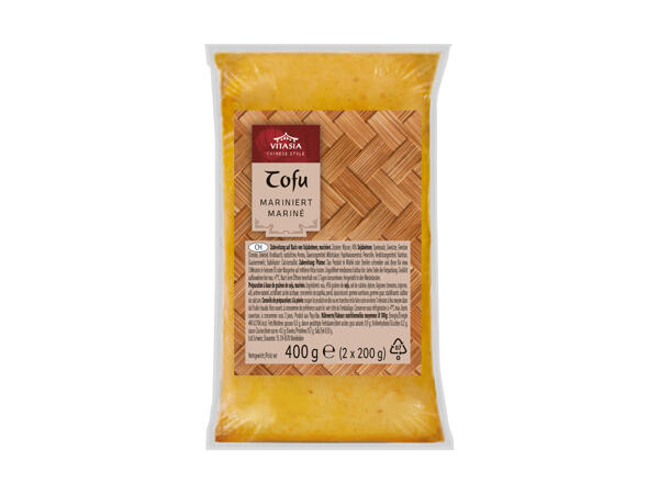 Tofu asiatique mariné
