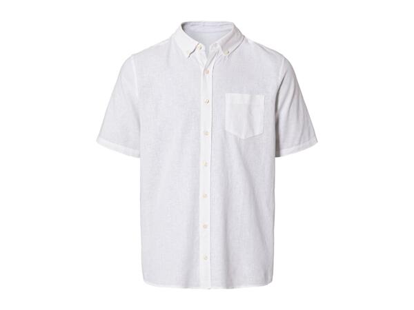 Livergy Men's Linen Blend Shirt