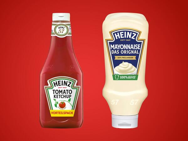 Mayonnaise oder Tomatenketchup