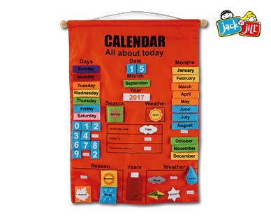 Giant Felt Learning Calendar