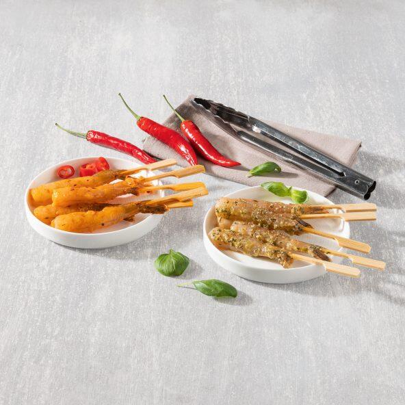 BBQ(R) Brochettes de scampis