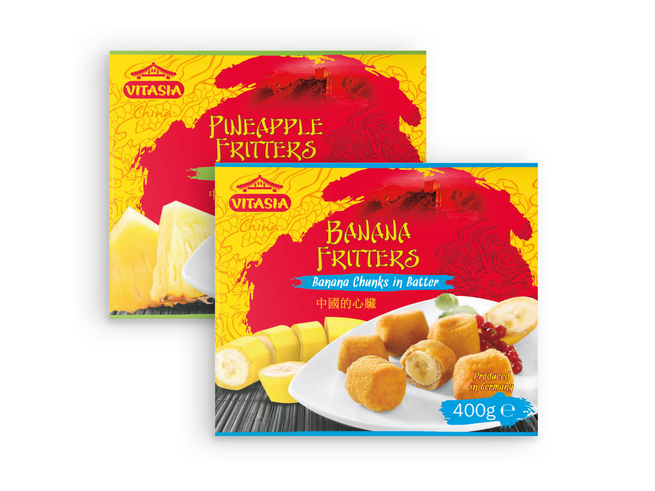 VITASIA(R) Fruta Panada e Pré-Frita