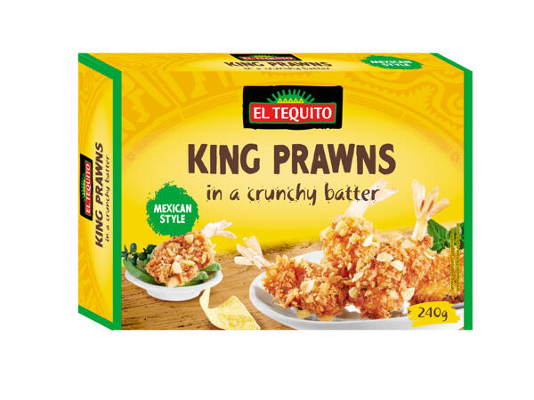 King Prawns in a Crunchy Batter