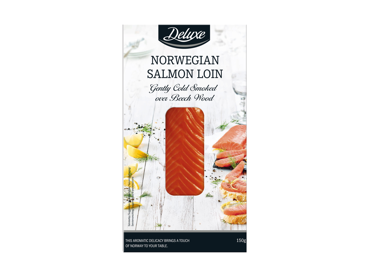 Filetto dorsale di salmone norvegese