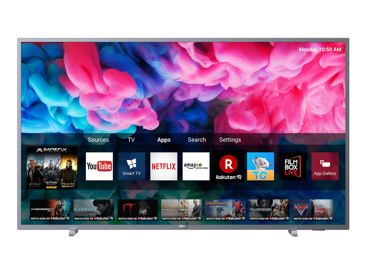50" 4K Ultra Slim Smart LED TV