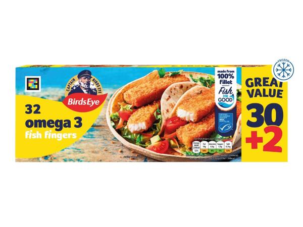 Birds Eye 32 Omega 3 Fish Fingers