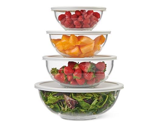 Crofton Glass Mixing Bowl Set