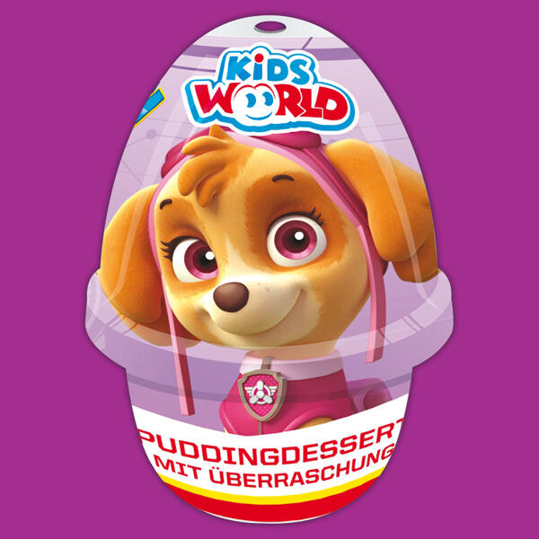 Schoko-Vanille-Dessert-Ei