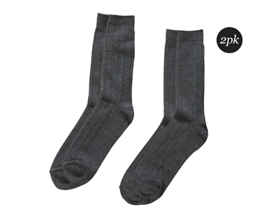 MEN'S BAMBOO SOCK 2PK