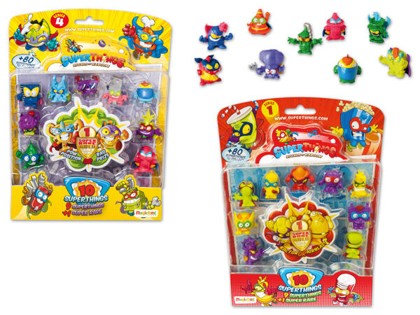 Superthings(R) Sammel-Spielfiguren-Set „SuperThings", 10-teilig