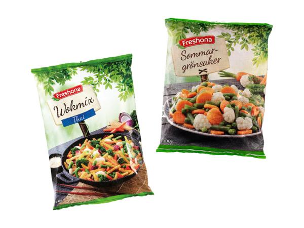 Frysta grönsaker