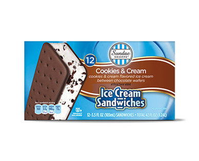 Sundae Shoppe Ice Cream Sandwiches