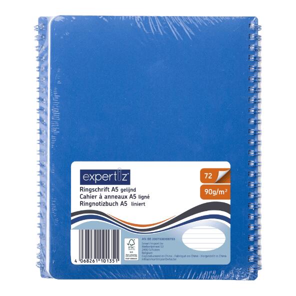 EXPERTIZ(R) 				Cahier à anneaux A4 (1 pce) ou A5 (2 pcs)