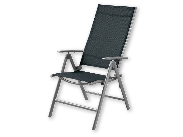 Florabest(R) Aluminium Multi-Positional Folding Chair
