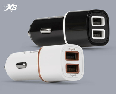 AUTO XS Dual-Port USB-Autoladegerät