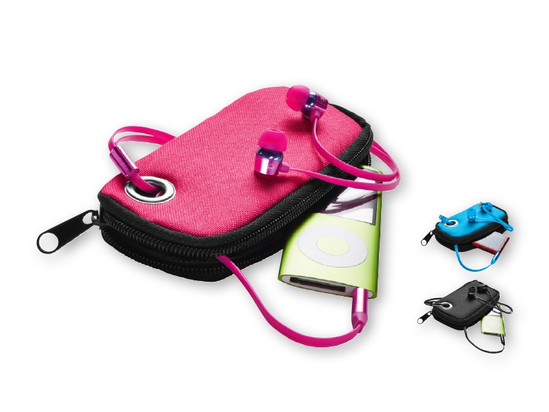 Silvercrest In-Ear Headphones with Device Case