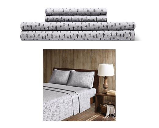 Huntington Home 
 Queen Flannel Sheet Set
