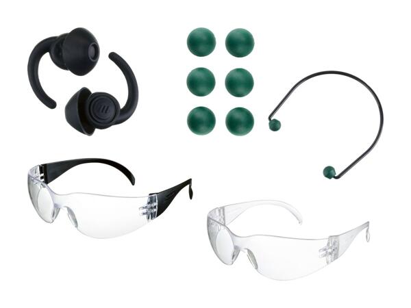 Bouchons d'oreille/​lunettes de protection