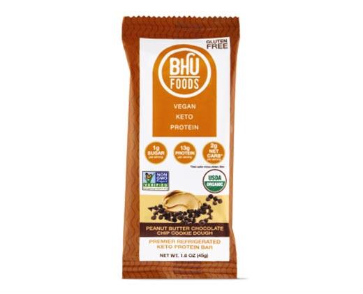 BHU 
 Keto Chocolate Chip Cookie Dough Bars