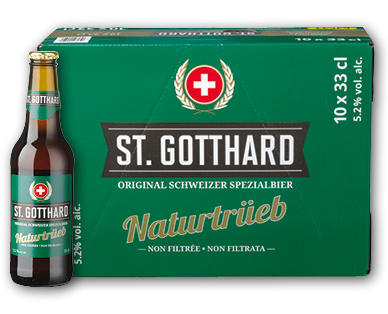 ST. GOTTHARD Schweizer Spezialbier naturtrüeb