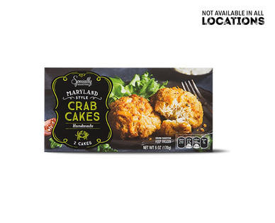 Specially Selected Maryland or Boardwalk Style Crab Cakes - Aldi - US ...