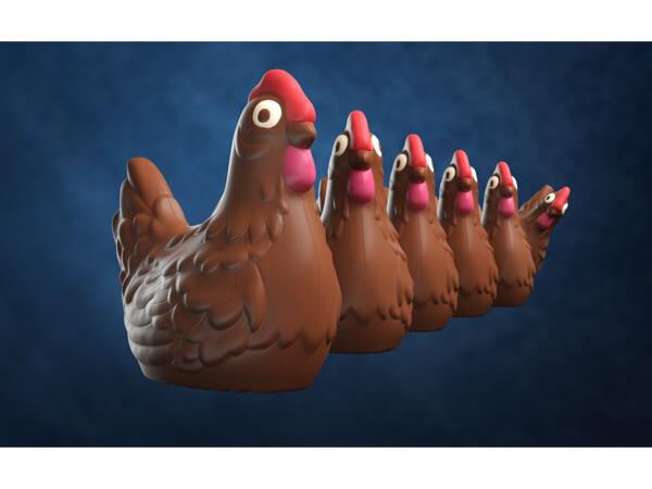 Chocolate Easter Hen