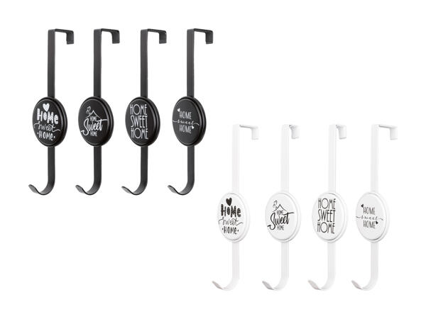 Crochets de porte Wenko, lot de 4