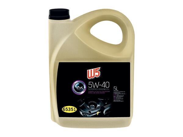 Motorový olej SAE 5W-40