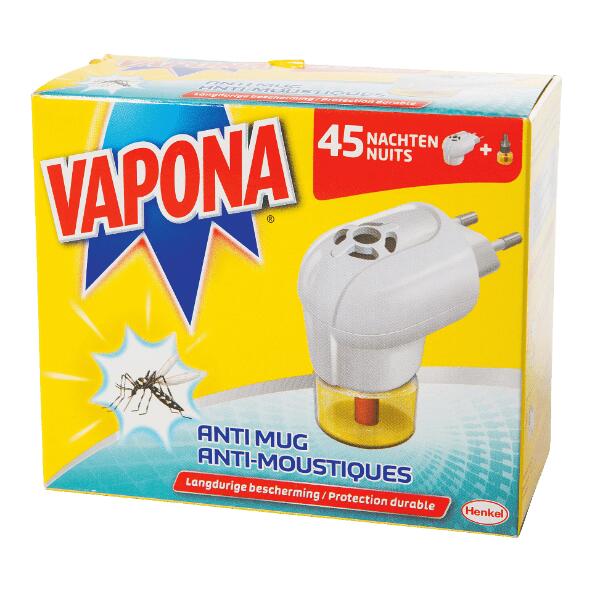 VAPONA(R) 				Antimuggenapparaat