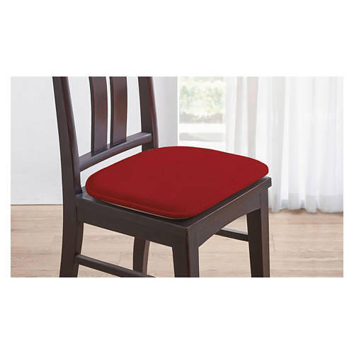 Memory Foam Chair Pad, Red