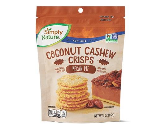 Simply Nature 
 Fall Coconut Cashew Crisps Assorted Varieties