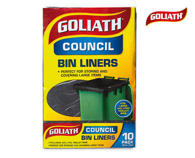 Council Bin Liners 10pk