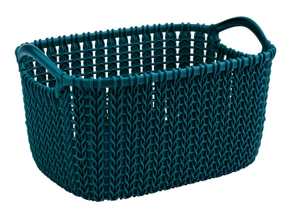 Curver Knit Rectangular Basket or Tray