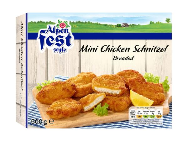 Mini Chicken Schnitzel
