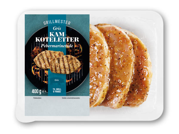 GRILLMESTER Marinerede kamkoteletter