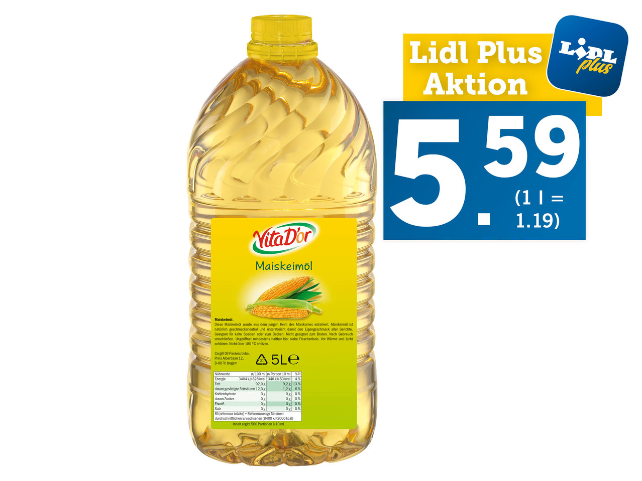 VITA D´OR Maiskeimöl