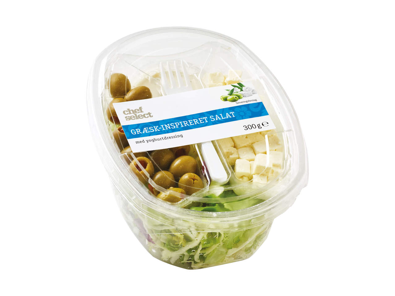 CHEF SELECT italiensk-inspireret salat. med dressing