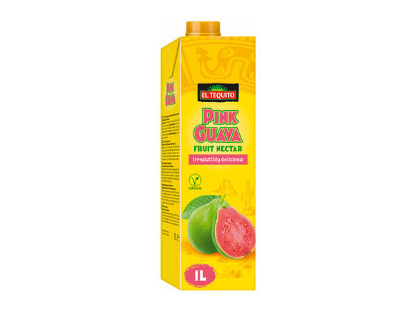 El Tequito Pink Guava Fruit Nectar