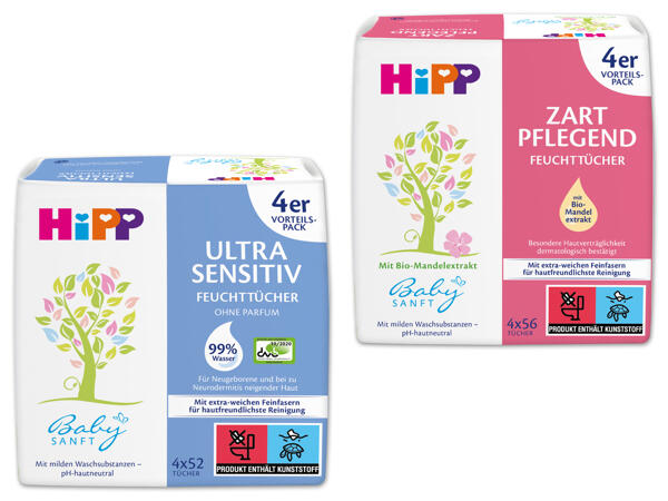 Hipp Babysanft Feuchttücher